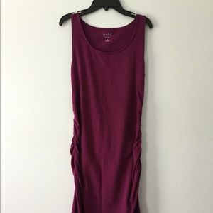 Sleeveless T-shirt Maternity dress- Ingrid&Isobel
